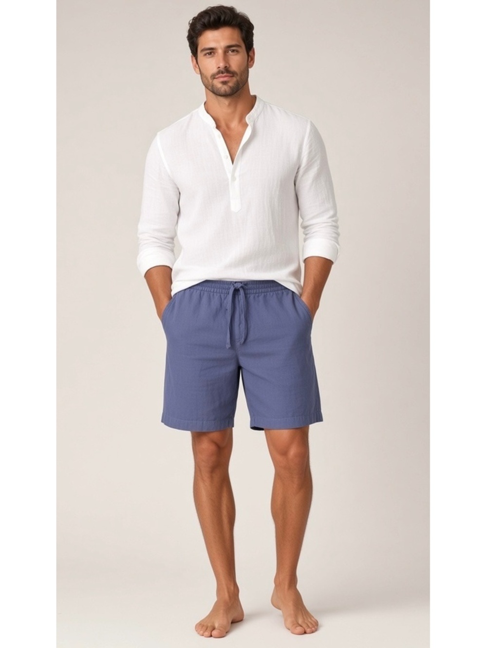 H&M linen shorts Large